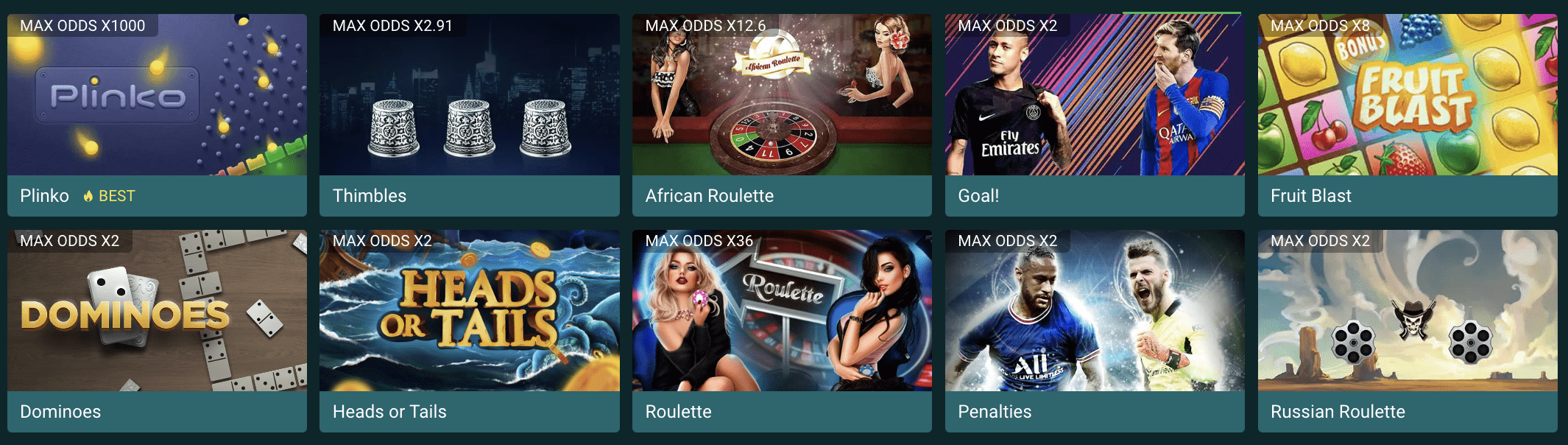 Preview of 22bet  casino mobile games